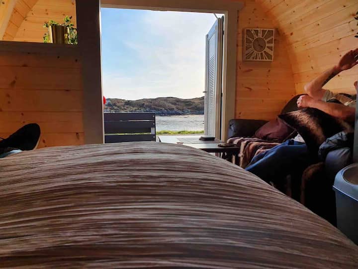 Munro Pod, Sea Views, Peaceful Couples Retreat. - Skye