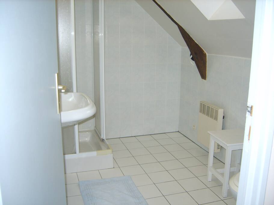 Salle d'eau commune aux 2 chambres