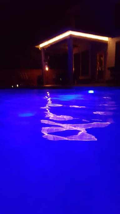 Take a night swim to help relax and enjoy that deep sleep.