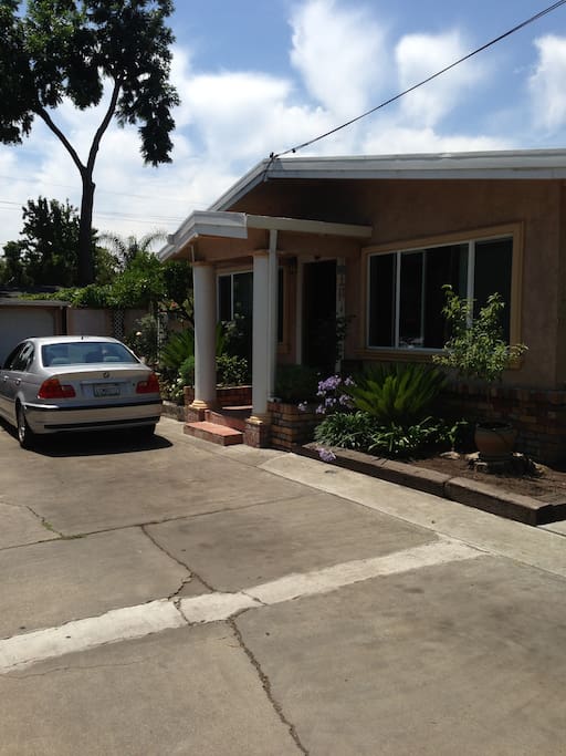 Entrance of the house