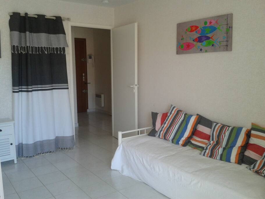 Chambre 1 : 3 lits 90 x 190