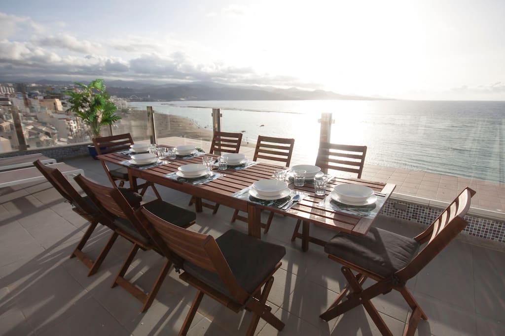 Beachfront Terrace