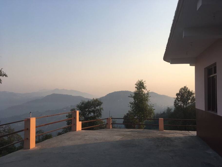 View from terrace!