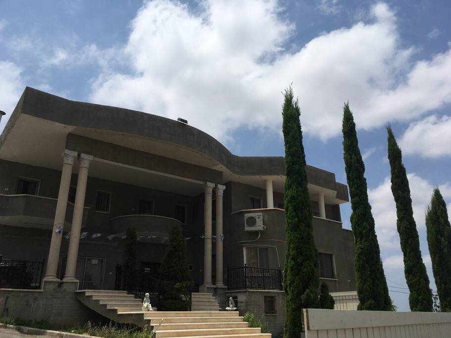 The villa