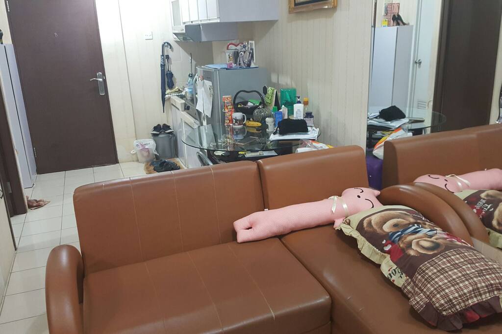 Living Room and Sofa Bed