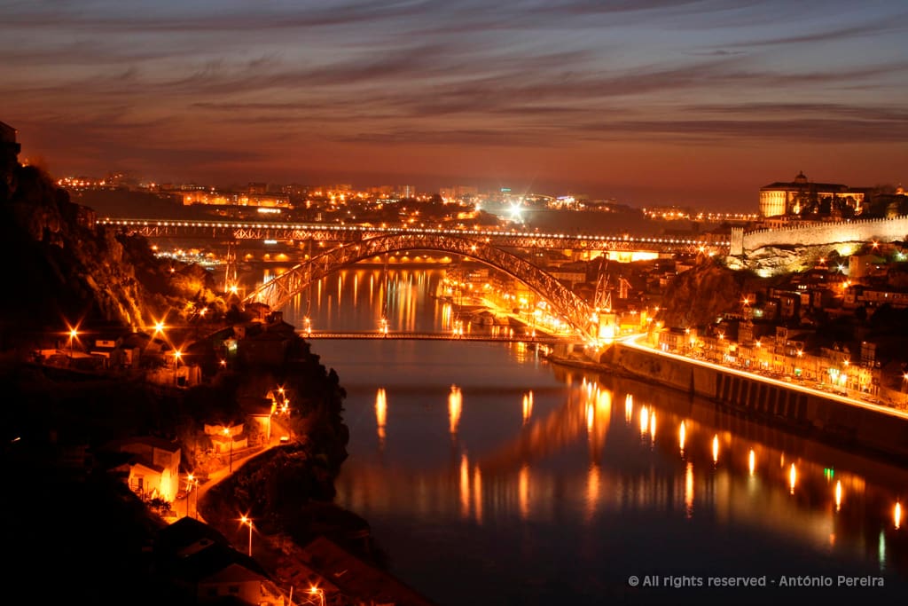 Night View Douro River