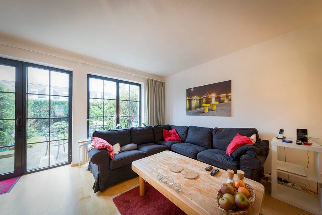 Ecksofa im Wohnzimmer