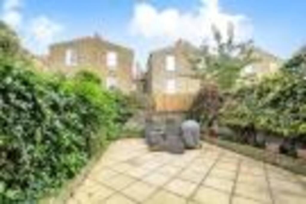 Large garden area