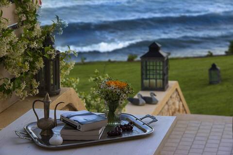 Evia island  The sea house