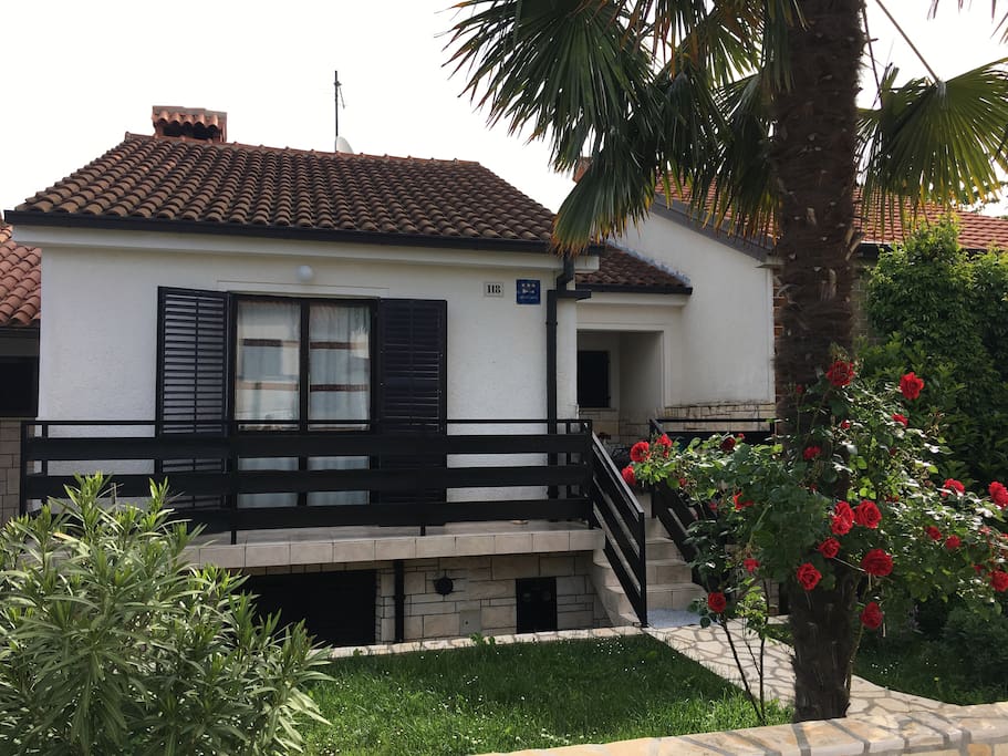 Front side of the house.