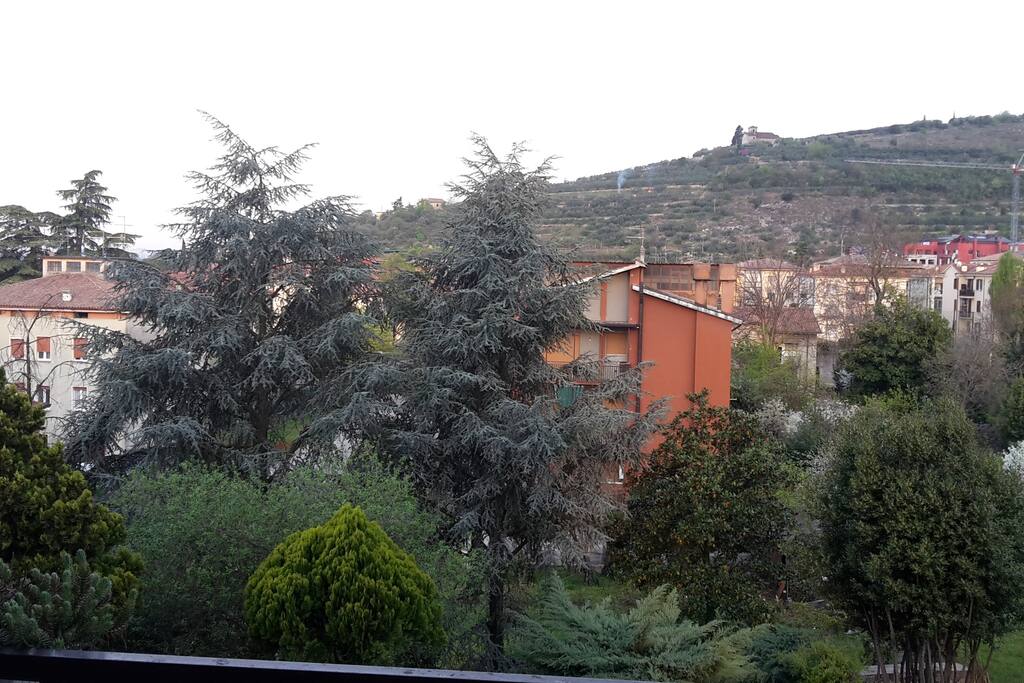 Panorama dal balcone