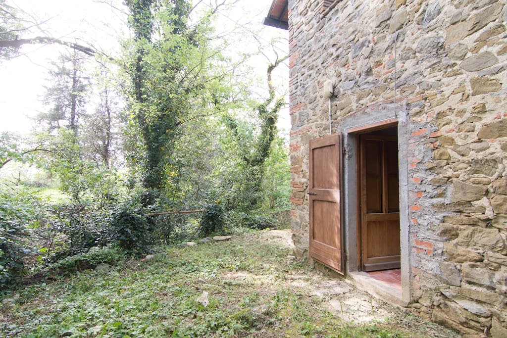 entrance from the bedroom door