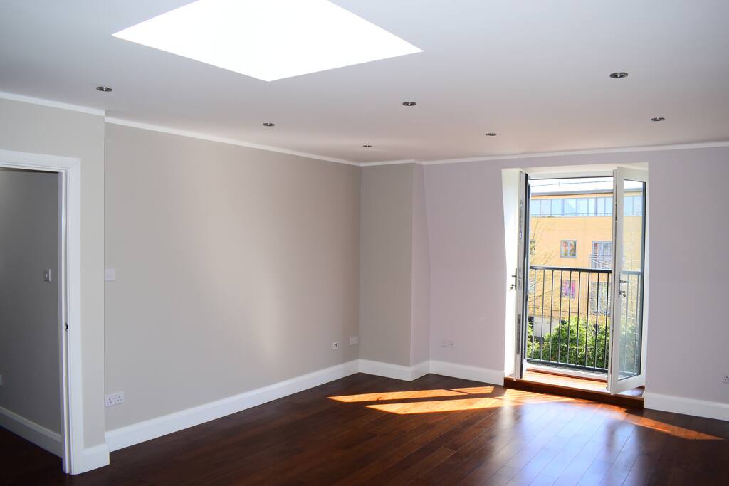 Great Light from the Juliet Balcony and Skylight