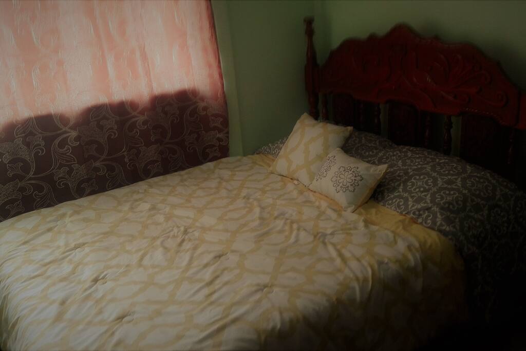 It also has a closet