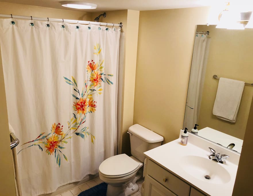 Private bathroom.