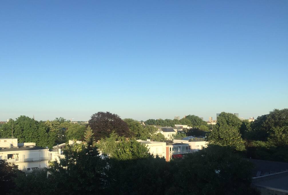 Ausblick Richtung Alster