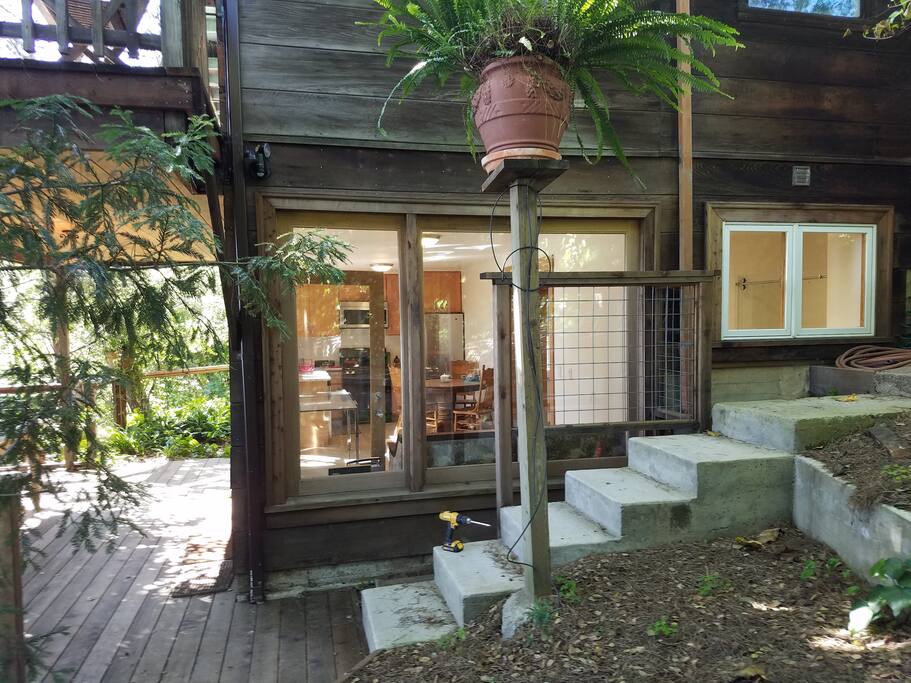 Stairs to Lower Guest Unit