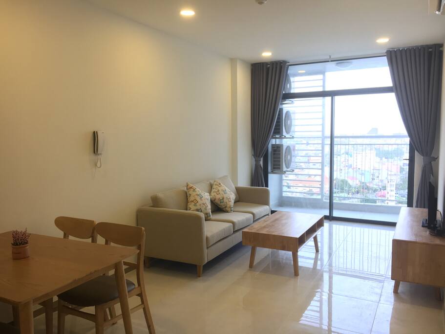The living room
