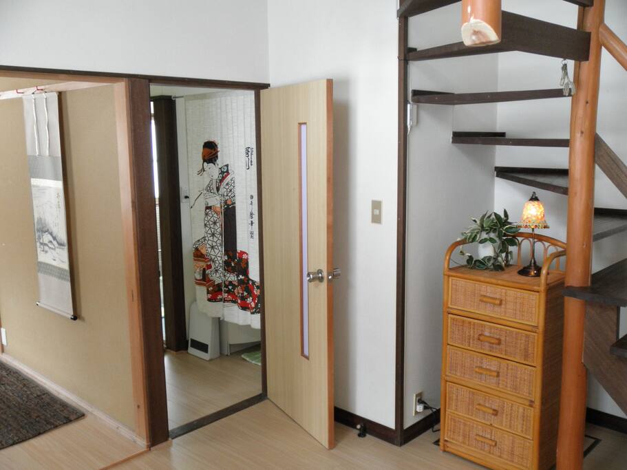 Separate bathroom, laundry and toilet areas.