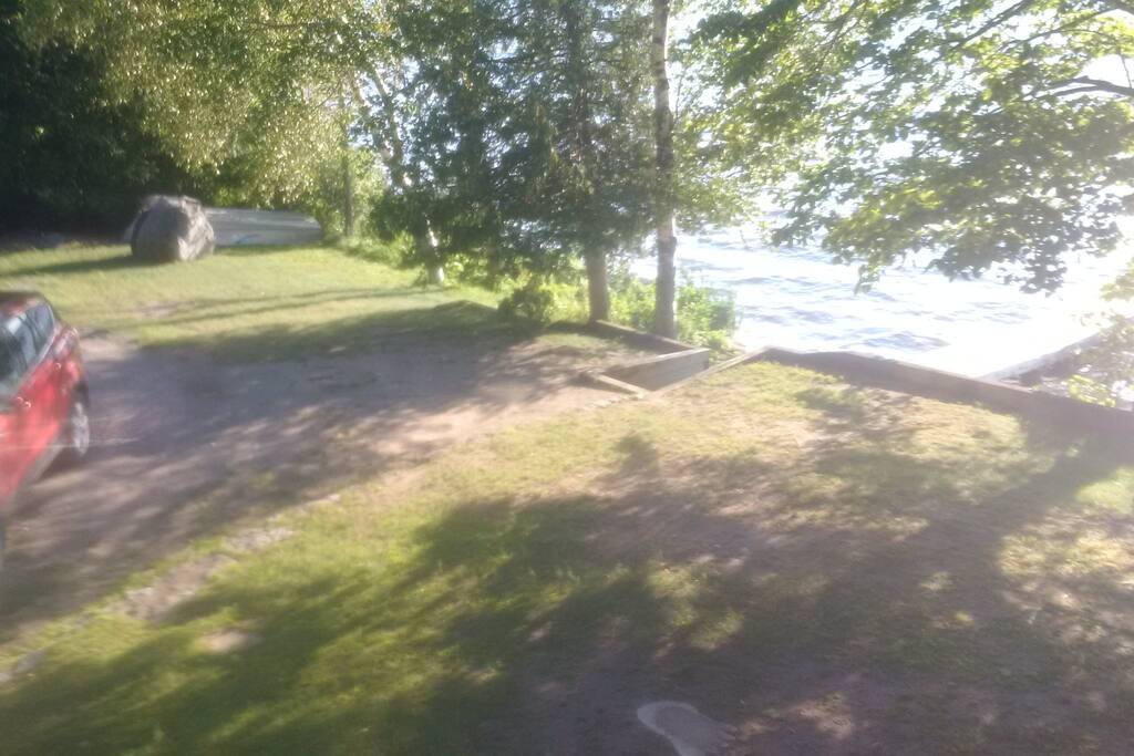 From the deck