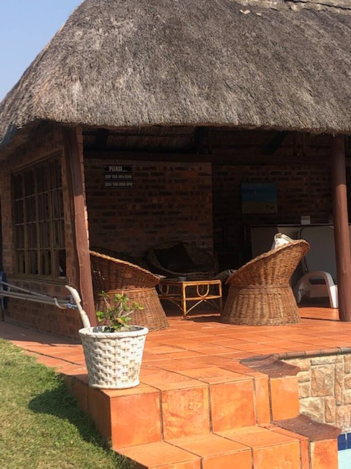 Lapa and braai area - Picture of The Maegan Cherie B&B, Port Elizabeth -  Tripadvisor