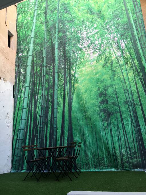 TOILE EN IMPRESSION NUMERIQUE
9X5 BAMBOU
EFFET REEL