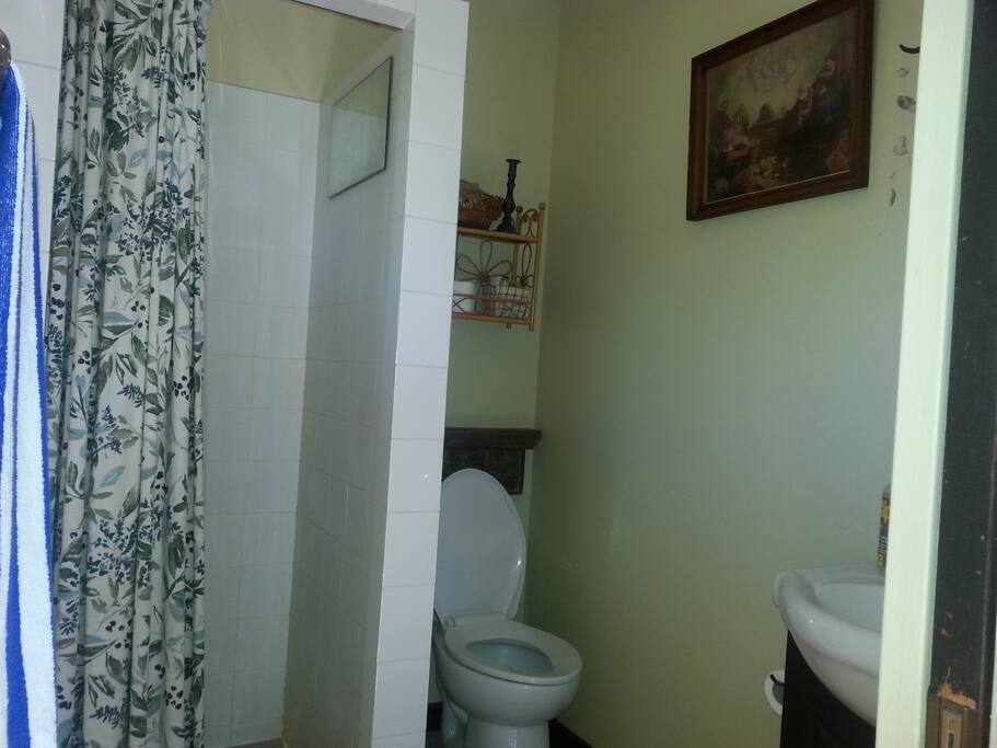 Three piece bathroom