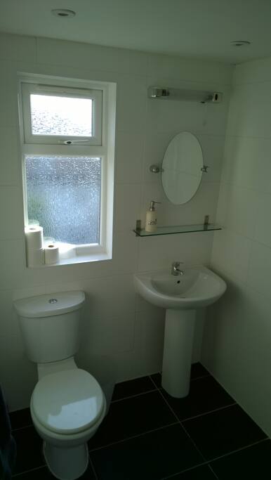 Ensuite bathroom in loft bedroom
