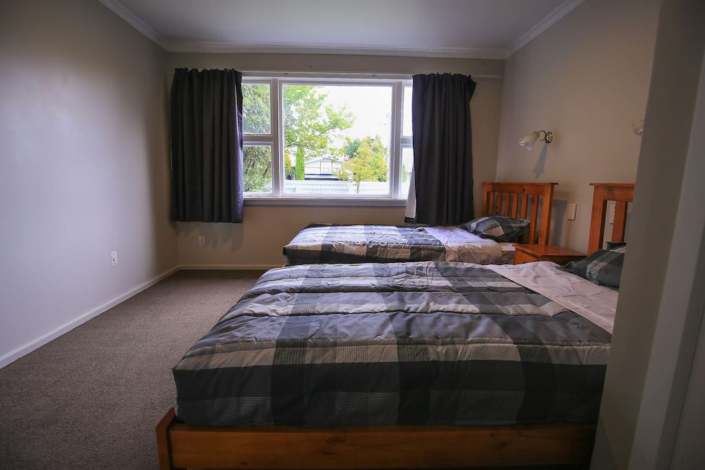 2 king single beds