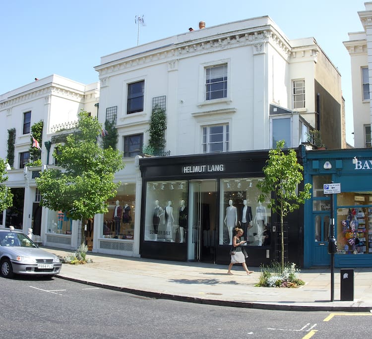 The neighbourhood - same block as the flat.