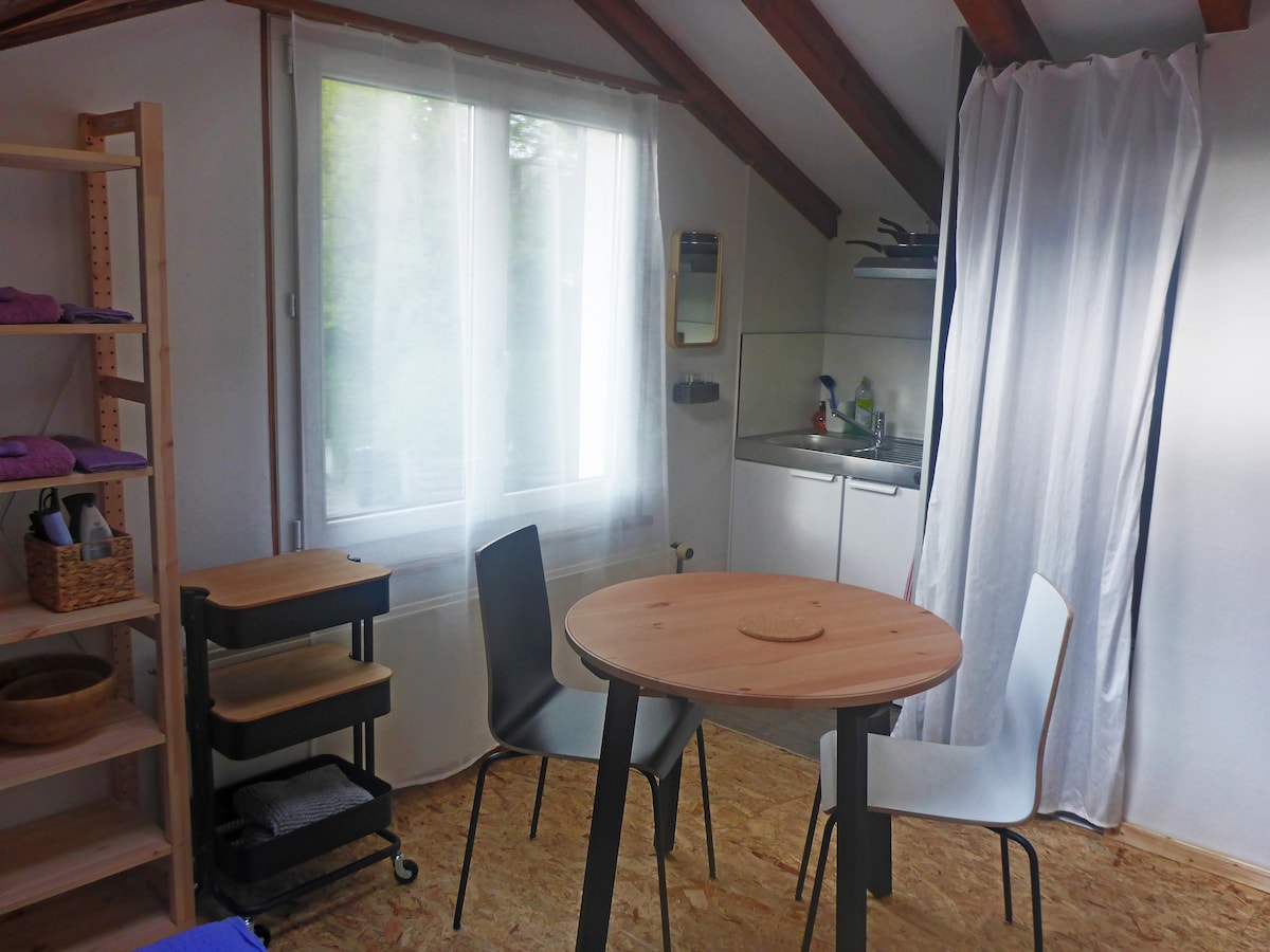 Popular Airbnb listing: Tower room, guest house Rank at the foot of Mount Pilatus in Zentralschweiz