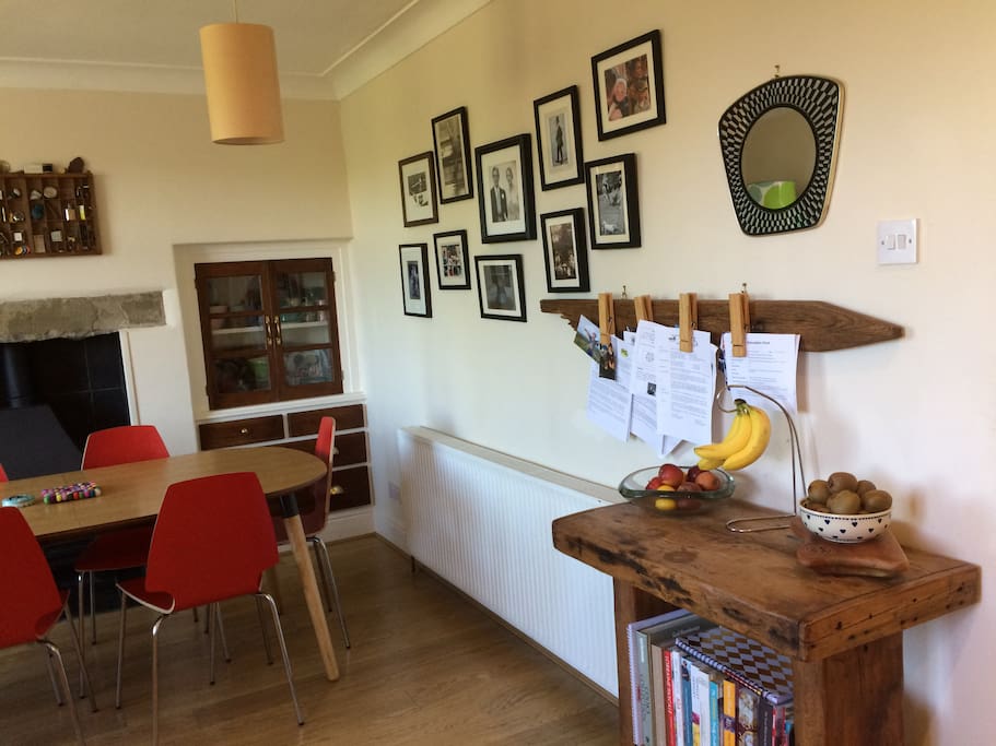 My kitchen and dining area