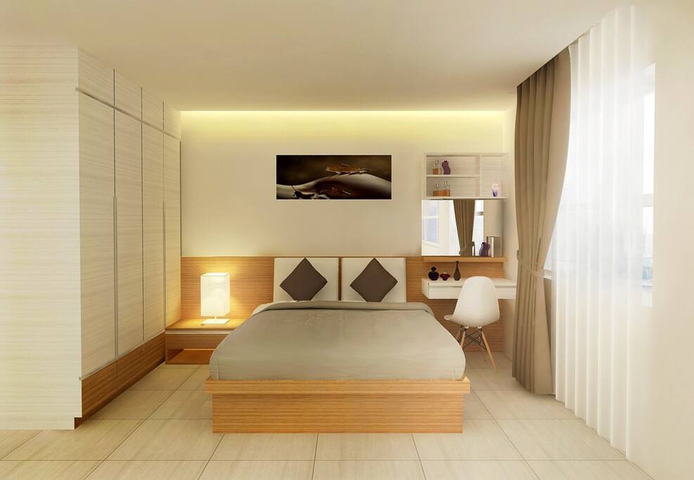 Queen bedroom