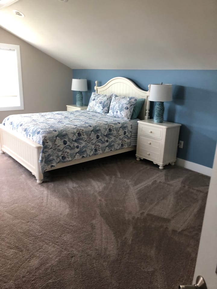 غرفة نوم كوين 4 بحمام (مشترك) في الطابق الثالث