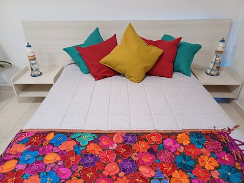 Top Airbnb: Puerto Morelos*Prívate Pool* 9 min from the beach* in Villas Ii