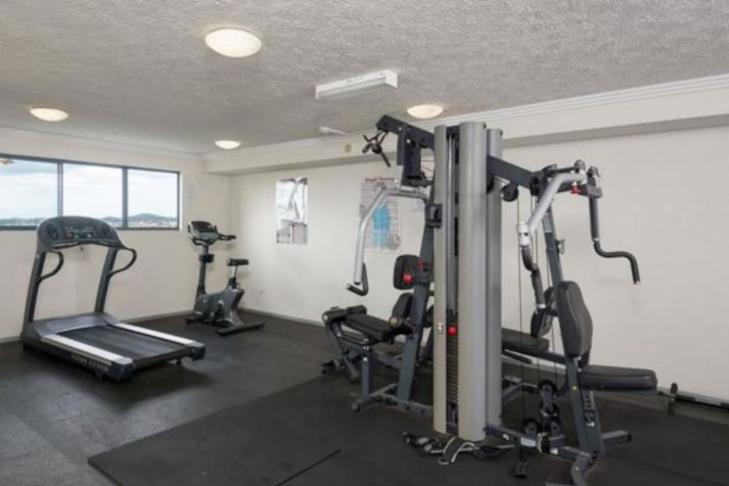 Gym in building