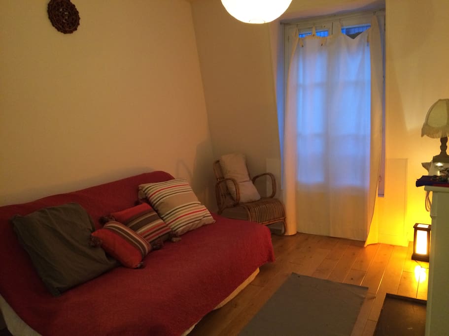 Living/Yoga space