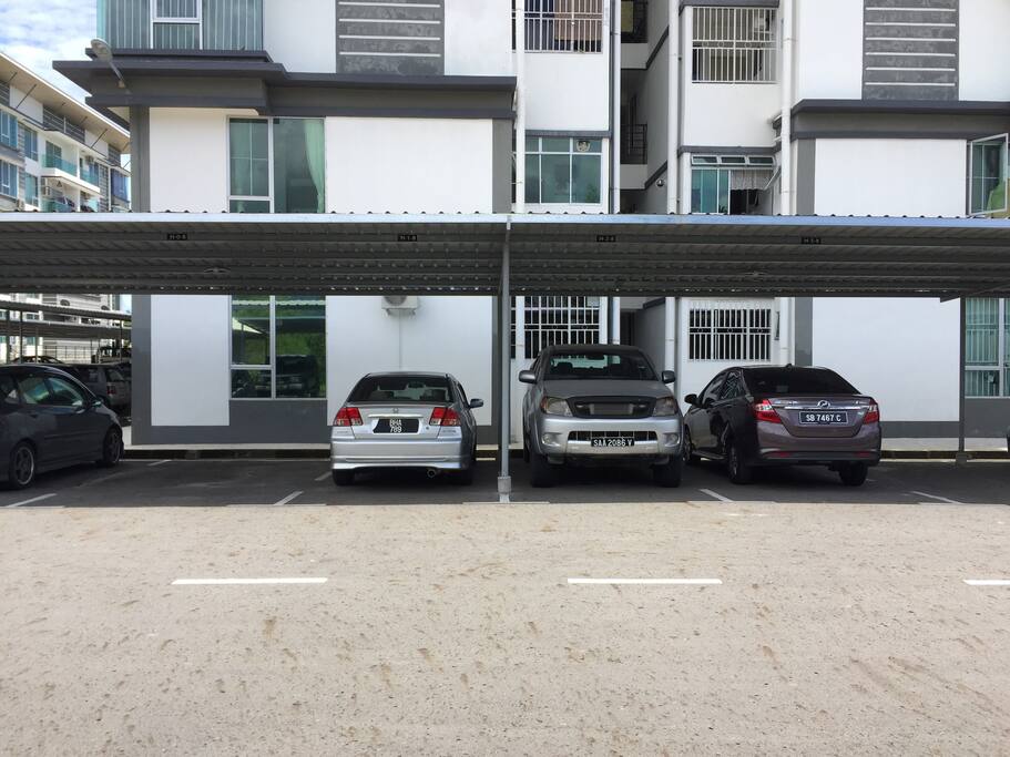 Dedicated cover car park