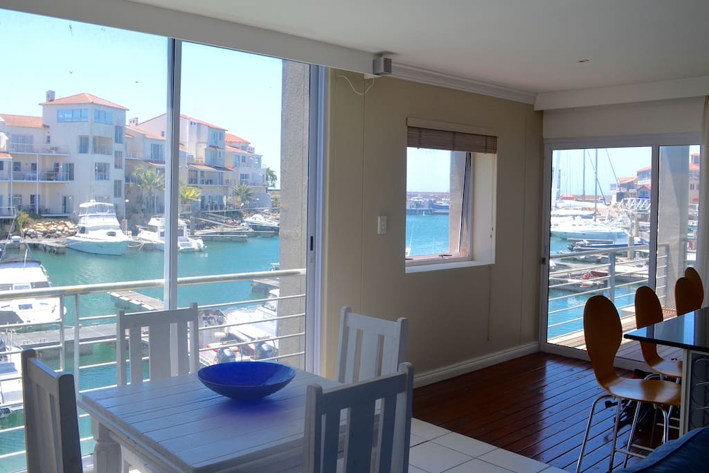 Dining area and access to the patio