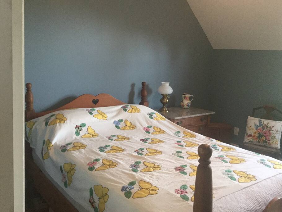 Bedroom one, double bed