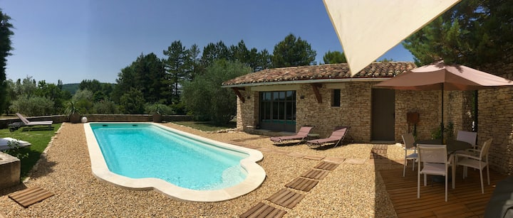 Le Mas Les Pléiades, Piscine Privée, Calme, Vue - Gordes