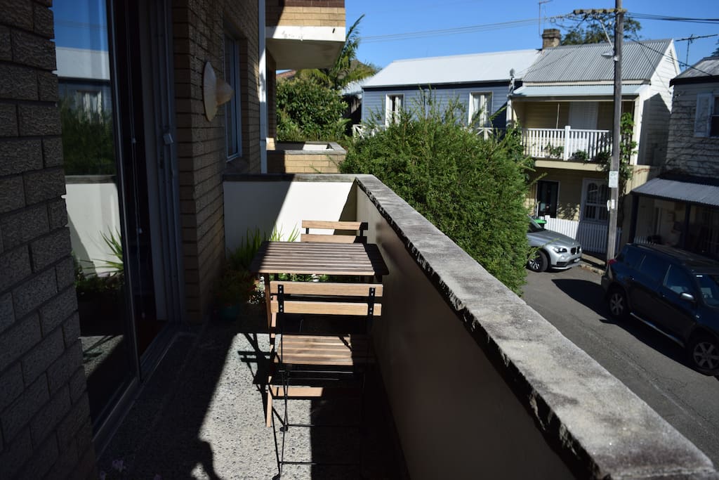Lunch or dinner in the balcony?