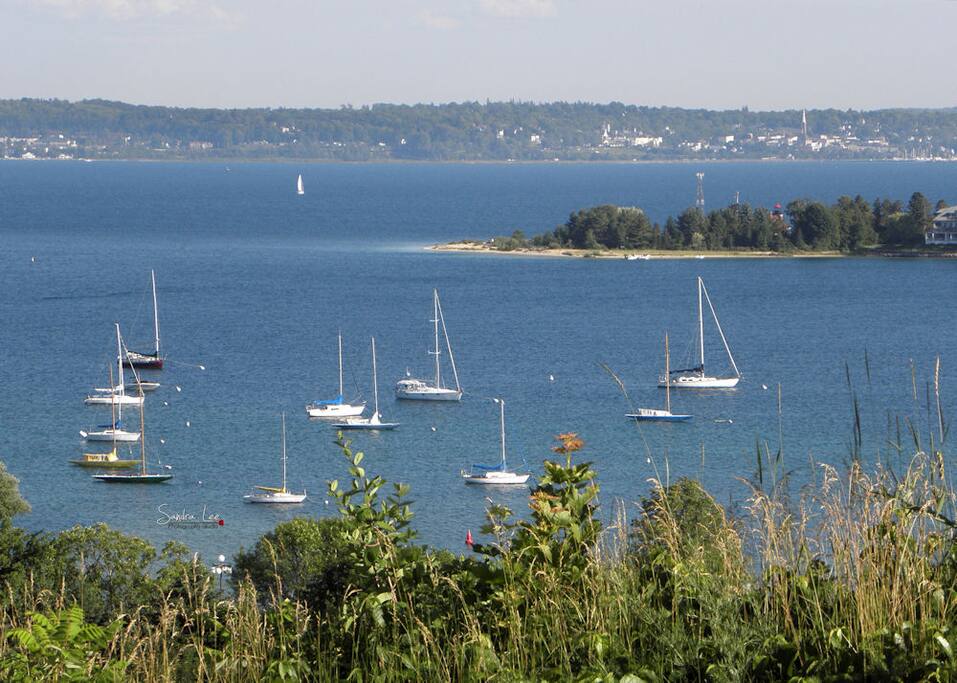 The bay in beautiful Harbor Springs - (Photo courtesy of Sandra Lee Photography)