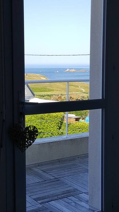 Vue mer de la chambre