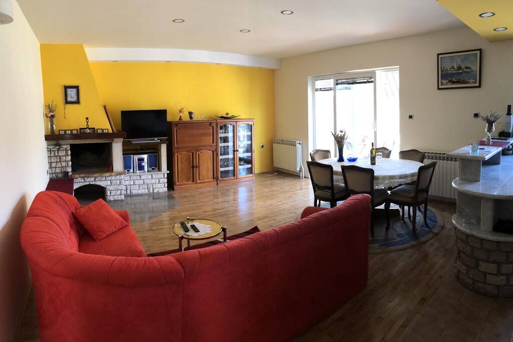 Living room, Surface: 15 m²