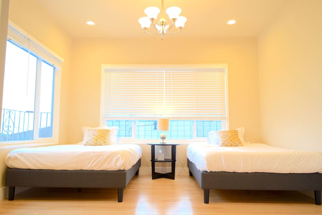 Two full size beds