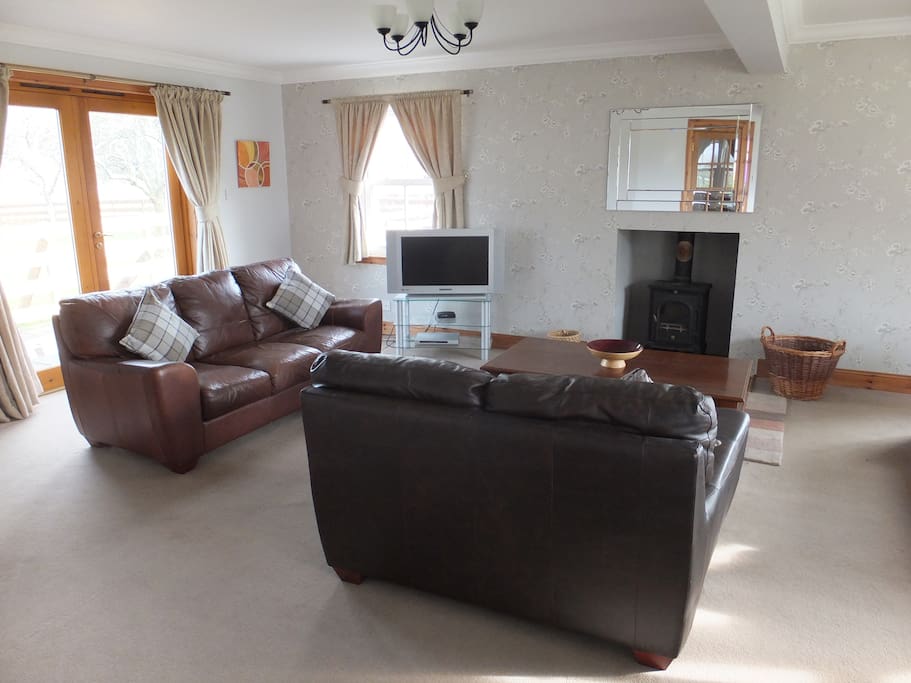 Open plan living room