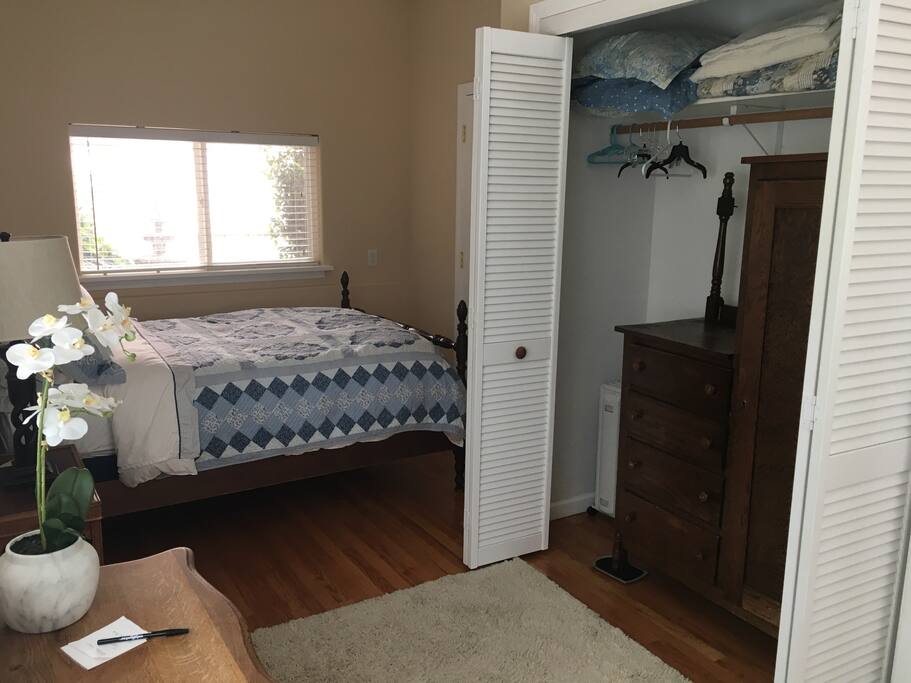 Closet with dresser