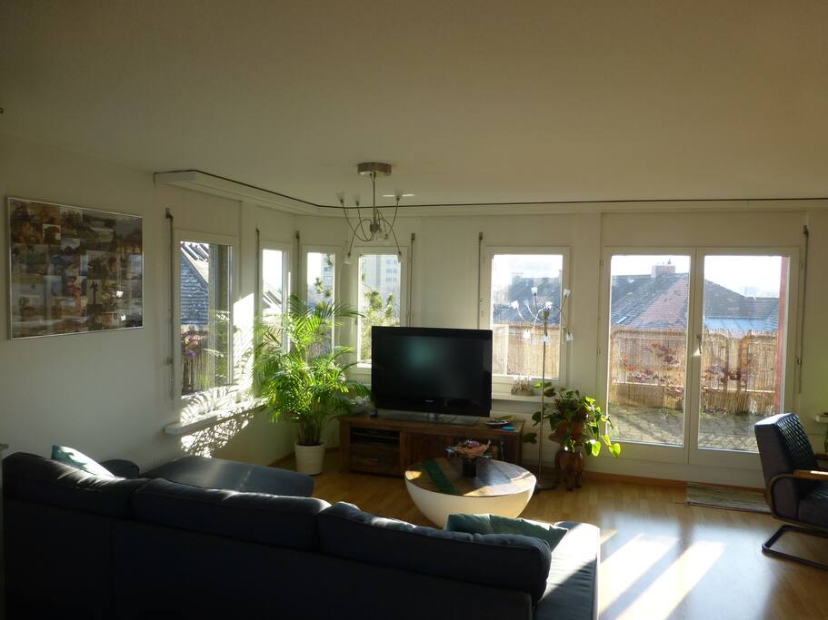 Living room: TV area