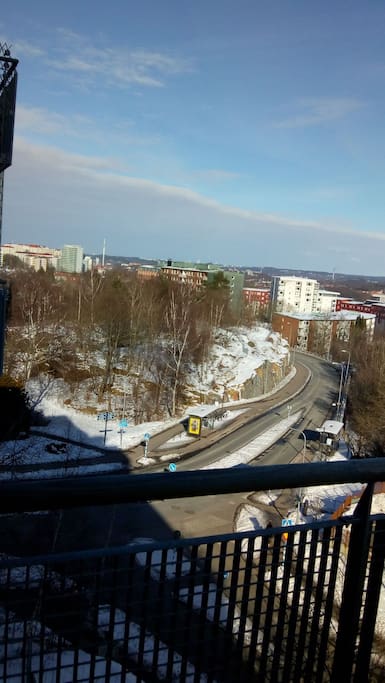 View from balcony